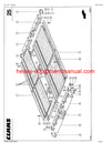 CLAAS SPRINT 5000-4000 P SELF LOADING WAGON PARTS CATALOG MANUAL SN 30801001-30899999