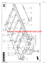 CLAAS SPRINT 5000-4000 P SELF LOADING WAGON PARTS CATALOG MANUAL SN 30801001-30899999