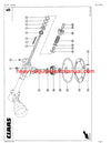 CLAAS VOLTO 52 45 TEDDER PARTS CATALOG MANUAL SN 63001001-63099999