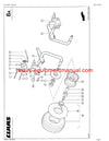 CLAAS VOLTO 740-640S TEDDER PARTS MANUAL SN 35701001