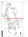 CLAAS VOLTO 740-640S TEDDER PARTS CATALOG MANUAL SN 35801001-35802114