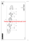 CLAAS VOLTO 770 TEDDER PARTS CATALOG MANUAL SN 62701001-62799999