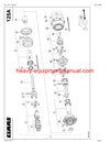 CLAAS VOLTO 770T TEDDER PARTS CATALOG MANUAL SN 62701646-62799999