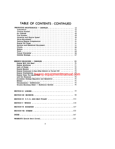 Download Case 520 Gasoline Crawler Operator Manual (9-811)
