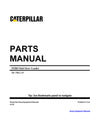 Caterpillar 252B3 Skid Steer Loader Parts Manual TNK00001-UP