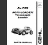 Gehl AL-730 AGRI-LOADER Telescopic Loader Operator’s Manual