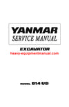 Download Yanmar Excavator B14 (US) Service Manual