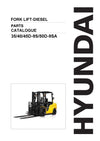 DOWNLOAD HYUNDAI 35 40 45D-9S 50D-9SA FORK LIFT-DIESEL PARTS MANUAL