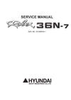 DOWNLOAD Hyundai R36N-7 Crawler Excavator Service Repair Manual