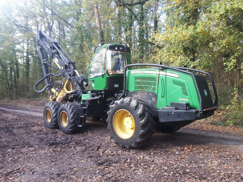 John Deere 1270E IT4 6W Wheeled Harvester Parts Manual PC11025