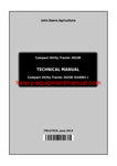 John Deere 2025R Compact Utility Tractor Service Repair Technical Manual TM127019