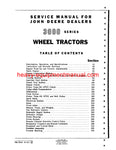 John Deere 3010 Wheel Tractor Download Technical Service Repair Manual PDF SM2041