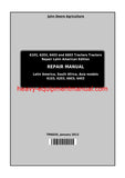 Download John Deere 6103 6203 6403 6603 Tractor Service Repair Technical Manual TM6020