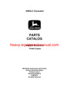 Download John Deere 650DLC Excavator Parts Catalog Manual PC9547