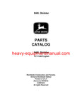 John Deere 848L Skidder Parts Manual PC11346