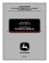 John Deere L105, L107, L120 Lawn Tractor Diagnostic, Operation and Test Service Technical Manual TM2185