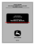 John Deere L105, L107, L120 Lawn Tractor Diagnostic, Operation and Test Service Technical Manual TM2185