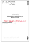 John Deere X750 X754 X758 Signature Series Tractor Technical Service Repair Manual TM142419