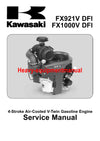 Kawasaki FX921V(DFI) FX1000V(DFI) Engine Service Manual