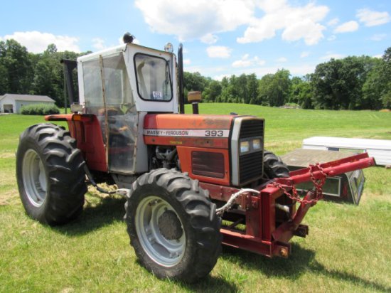 Massey Ferguson MF 393 Tractor Parts Manual – Heavy Equipment Manual