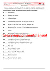 Massey Ferguson MF 400 Series 415, 425, 435, 440, 445, 460, 465, 475 Tractor Workshop Service Repair Manual