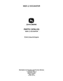 PC2412 - John Deere 992ELC Excavator Parts Manual