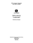 PC9552 - John Deere 27D Excavator Parts Manual