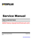 Download Caterpillar 730C2 EJ Ejector Truck Service Repair Manual 2T5