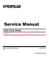 Download Caterpillar 3126E TRUCK ENGINE Full Complete Service Repair Manual CKM