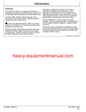 John Deere 724K Wheel Loader Engines 6090HDW03, 6090HDW09 Operation and Test Service Manual TM10696