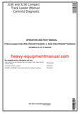 John Deere 319E 323E Skid Steer & Compact Track Loader Operation and Test Service Manual TM13008X19