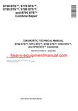 Download John Deere S760, S770, S780, S785, S790 STS Combine Diagnostic Technical Manual TM140719