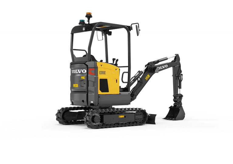 Volvo ECR18E Compact Excavator Service Repair Manual – Heavy Equipment ...