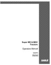 Case IH Tractor Super MD & MDV Operator’s Manual 1004297R1