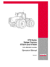 Case IH Tractor STX275,STX325 Series Steiger Tractor-p,n Jee0102001 & After Operator’s Manual 6-6232