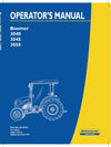 New Holland Boomer 3040, 3045, 3050 Tractor Operator's Manual 84328431