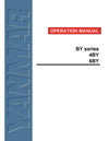 YANMAR 4BY, 6BY (BY SERIES) MARINE ENGINE OPERATOR'S MANUAL