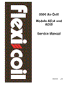 Case Flexicoil 5000 Air Drill Service Repair Manual DR-015V2