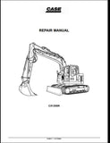 Case CX135SR Crawler Excavator Workshop Service Repair Manual