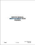 Case ISUZU 4BG1T 6BG1T Engine Workshop Service Repair Manual