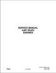 Case ISUZU 4JB1 Engine Workshop Service Repair Manual