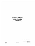 Case ISUZU 6WG1T Engine Workshop Service Repair Manual