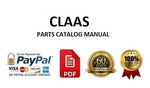 CLAAS XERION 3300 TRACTOR PARTS CATALOG MANUAL