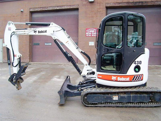 DOWNLOAD BOBCAT 430 Compact Excavator Parts Manual AA8711001 & Above AACF11001 & Above