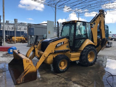 DOWNLOAD CATERPILLAR 450E BACKHOE LOADER PARTS MANUAL LYR