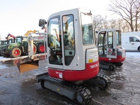DOWNLOAD TAKEUCHI TB128FR COMPACT EXCAVATOR CF5F000 SERVICE REAPAIR MANUAL FRENCH