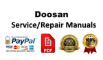 Doosan M400-3P Excavator Service Shop Manual