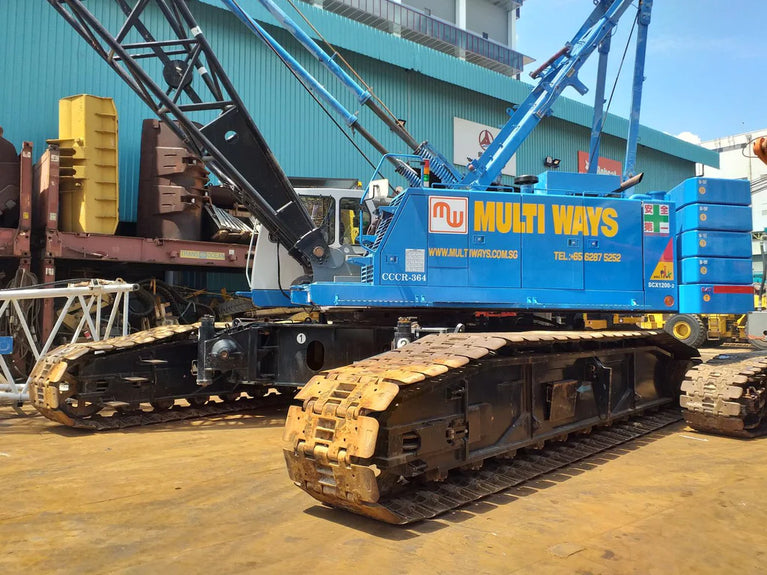 Hitachi SCX1200-2 CRAWLER CRANE FULL COMPLETE OPERATOR'S MANUAL Downlo ...