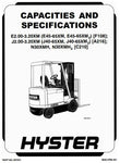 Hyster J40XM2, J50XM2, J60XM2, J65XM2 Forklift Truck A216 Series Workshop Service Repair Manual (USA)