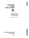 John Deere 300A Backhoe Loader Parts Manual PC4116